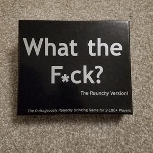 Raunchy questions drinking game What the F*ck